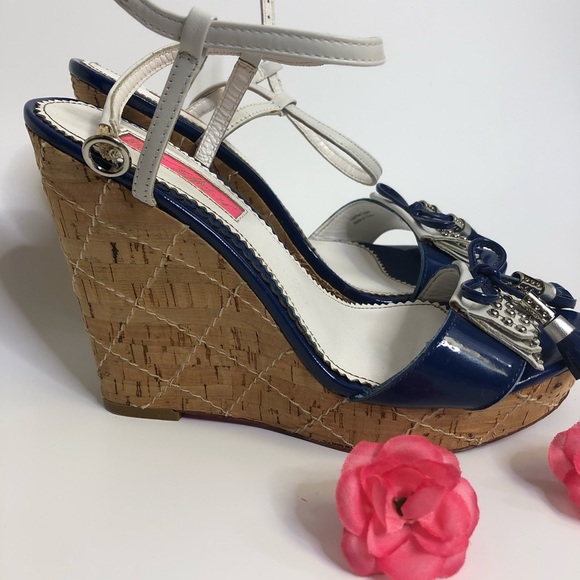 betsey johnson wedge heels